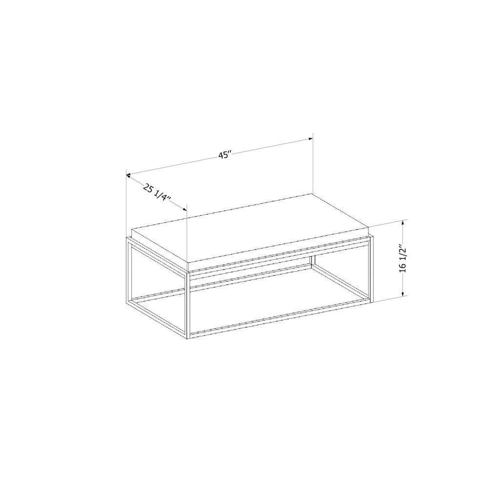 Brown Table, Coffee Shore Industrial Acacia South Urban Modern Mezzy,