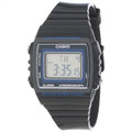 Chronograph Digital W215H-8A Watch Classic Unisex Glossy Grey Casio Resin Band