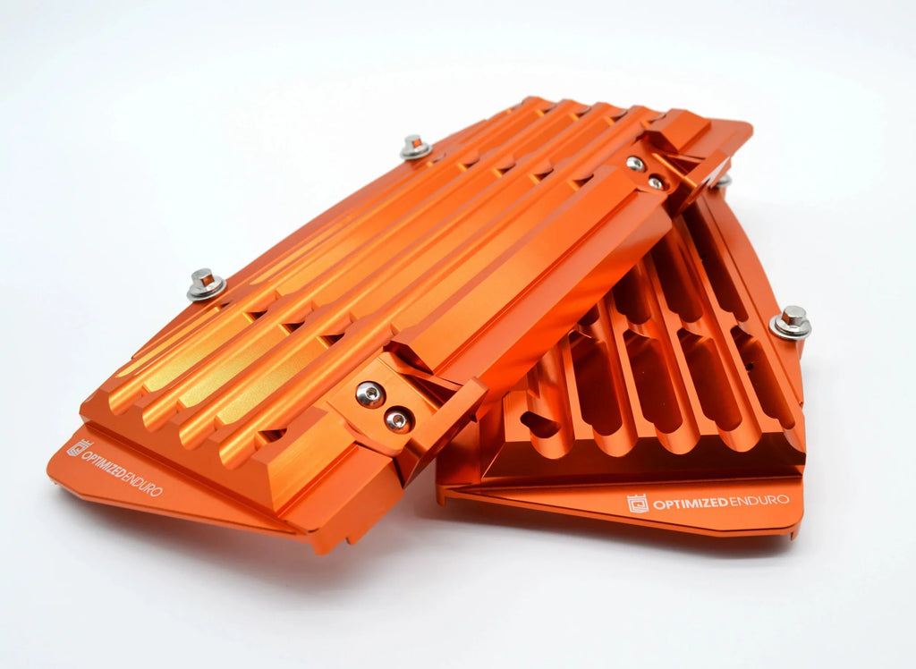 Guards Radiator for 2016-2023 Optimized (Orange) KTM Enduro