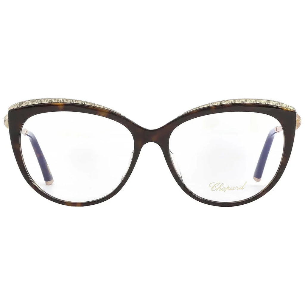 Chopard Rim Eyeglasses VCH276S Havana Full Women's Dark 0722