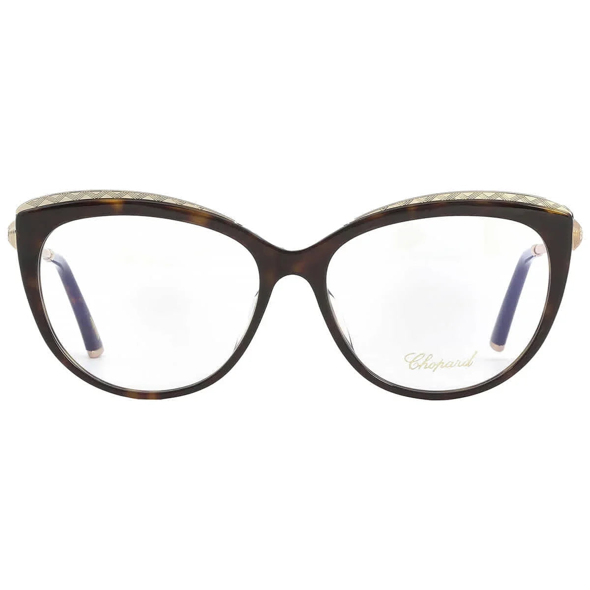 Chopard Rim Eyeglasses VCH276S Havana Full Women's Dark 0722