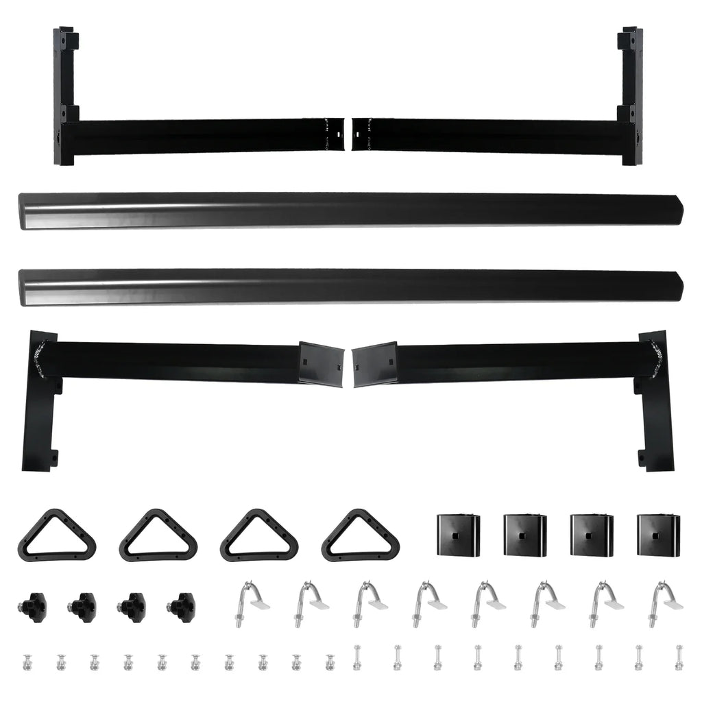 Surfboard Universal (No-Drilling Cargo 1,000lbs Truck Capacity Required) Bed Pickup BoardRoad Lumber Ladder Ladder Black Racks, Aluminum Truck for Racks Kayak