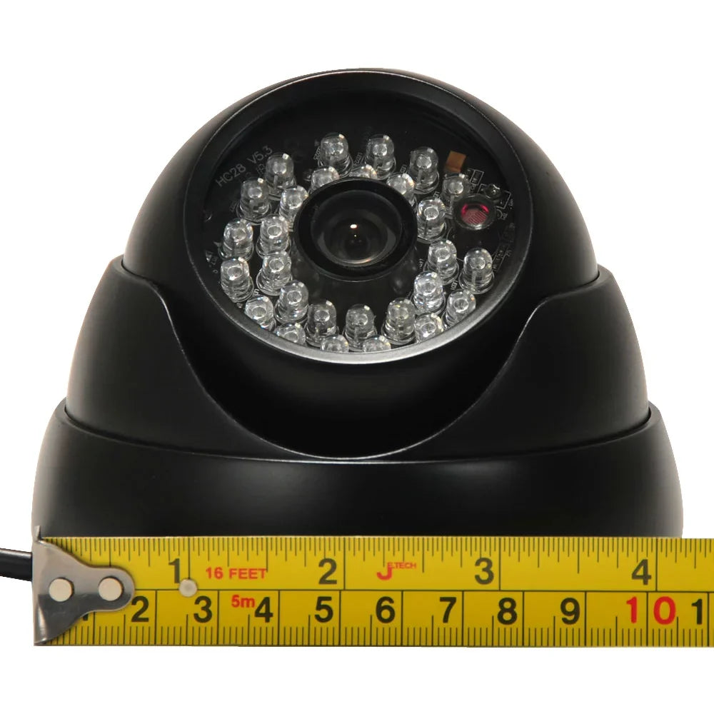 Angle VideoSecu Camera inch IR 1/3 Night SONY Day Lens 600TVL Built-in CCD 2 Pack 3.6mm Supply bwi Power Effio Security with Wide 2