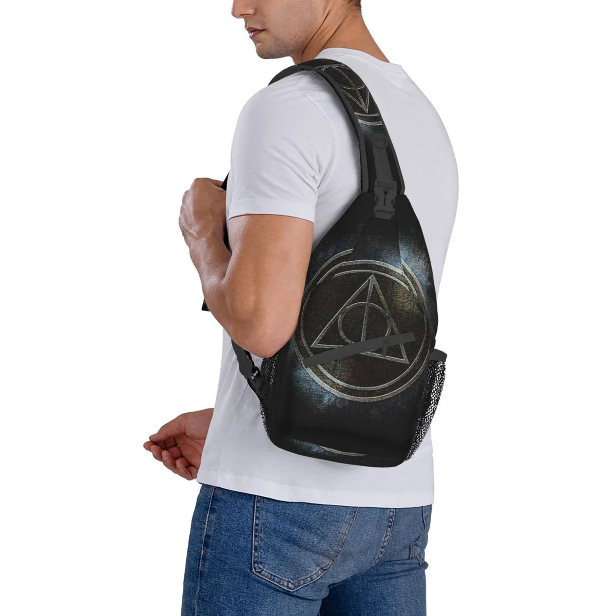 Teen Harry Sling Travel Backpack Chest Men Daypack Bag Adults Crossbody Women Bags Diagonally For Hallows Potter Deathly