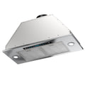 Ductless CFM Convertible Control Gesture 4 Range Stainless (Kit Included), Inch, Speed with Vent Kitchen 36 Insert Hoods 900 Panel, Ducted Steel Inch) (36 Sensing&Touch HisoHu
