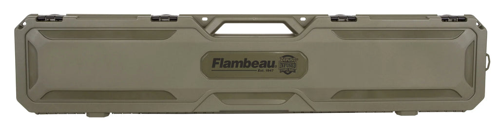 Long 6464FZ Infused Case, 50.5 Plastic, inches Zerust Flambeau Gun Outdoors, Green,