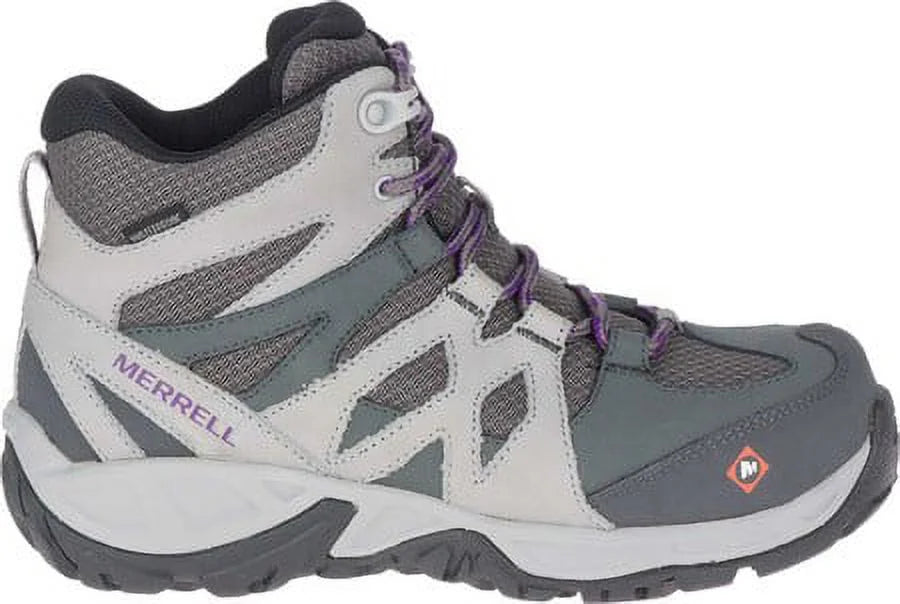 Waterproof 9Medium Work J099328 Mid US (D, Boots (M) Merrell Siren Womens 9D M)