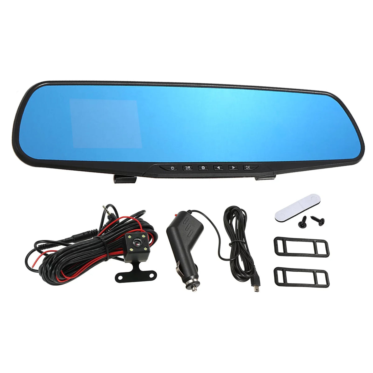 Recording, Camera moobody Recorder Full Motion for Car Dual Angle Dash Lens, 1080P Optimal 170°Wide with - Driving and Detection HD Security Loop Cam System Dual