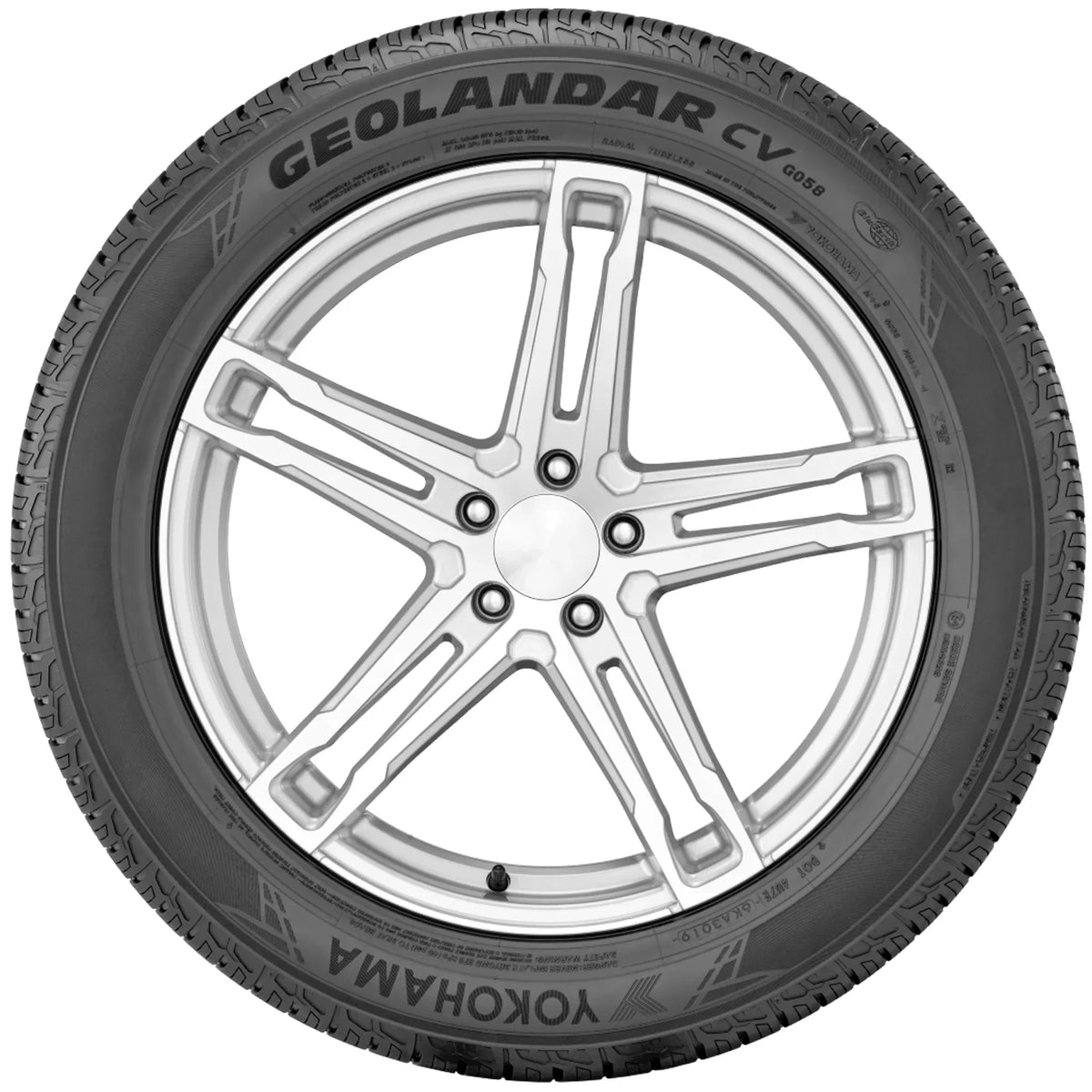 CV Geolandar Season Yokohama All 109V 255/50R20XL G058 BW Tire
