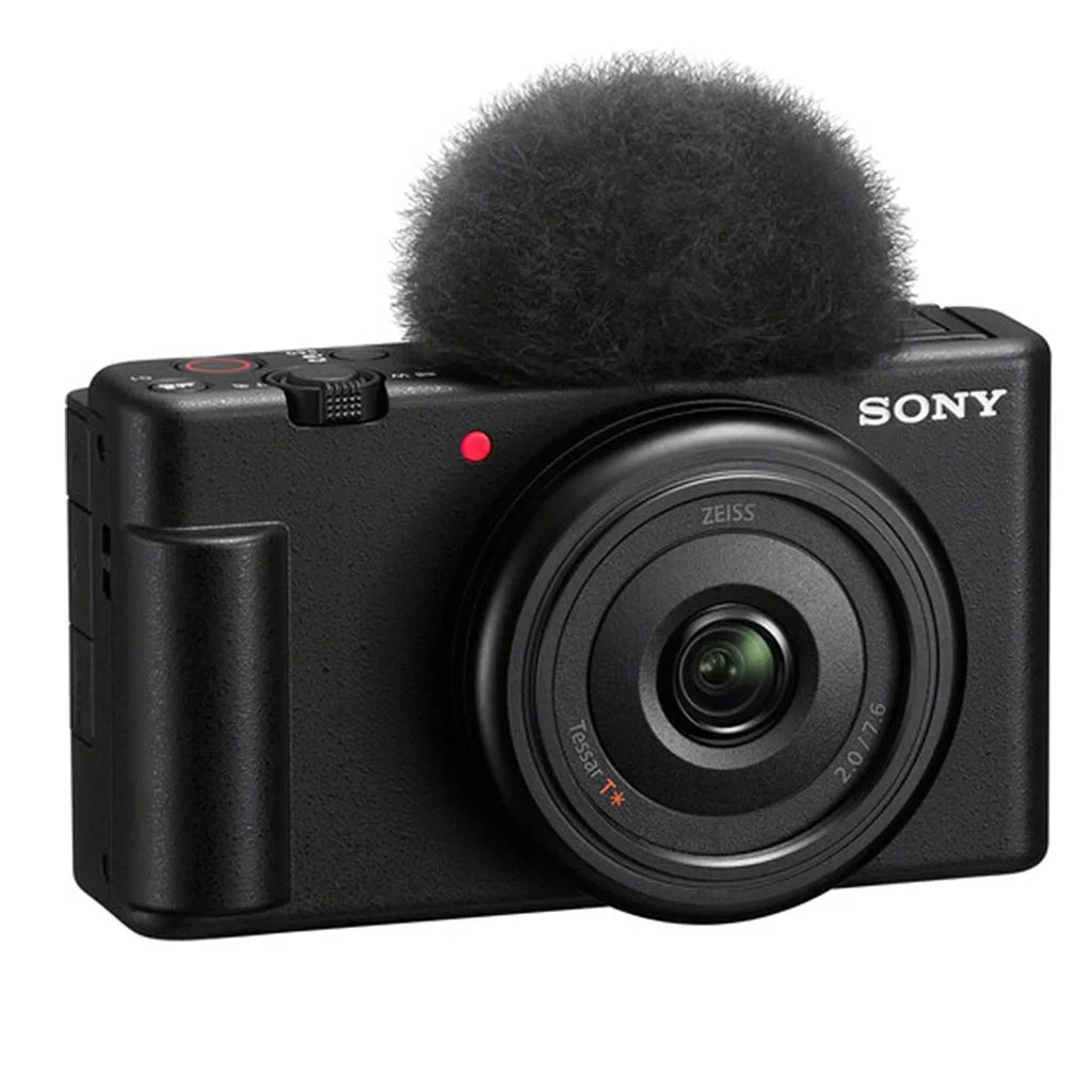 Bundle with 64GB Camera Vlogging Accessory (Black) Card Tripod SanDisk 2 + Sony + + Pack Case Memory ZeeTech ZV-1F