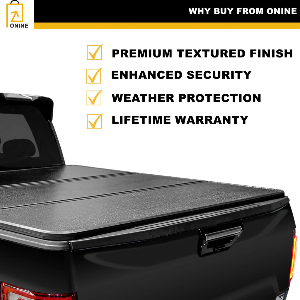 5.7ft Dodge Bed(67"), Body Tri-Fold Truck Does Classic, 2019-2024 New 1500 AWH Bed ONINE RamBox fit Custom (Split) Cover Tailgate Multi-Function Fit or with Not Does Fit not Tonneau Hard Ram