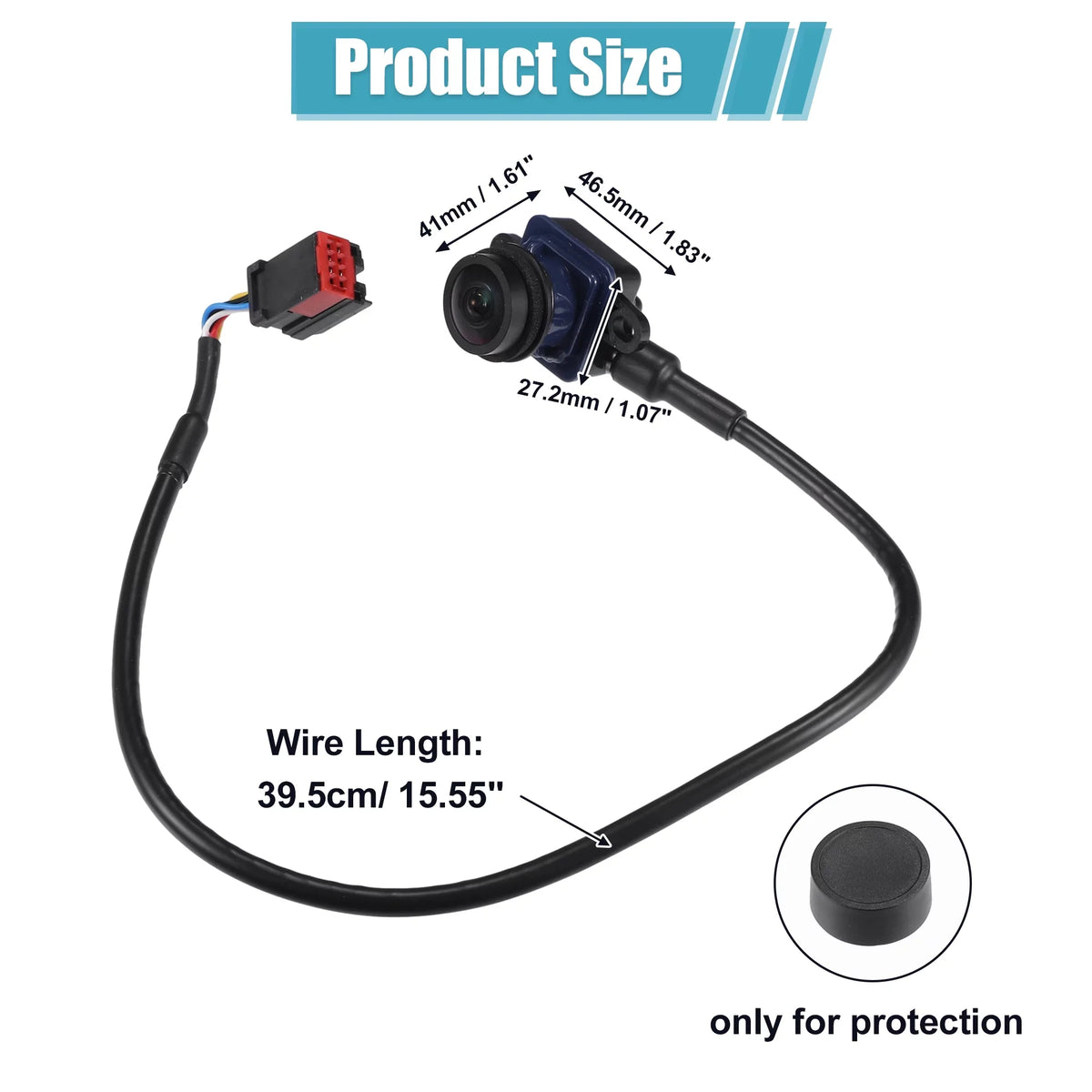 View Bargains Unique No.68288201AA Parking ProMaster Backup 2014-2018 1500 Ram for Black Rear Camera