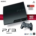 Sony 160GB PlayStation Console Restored (Refurbished) PS3 Slim