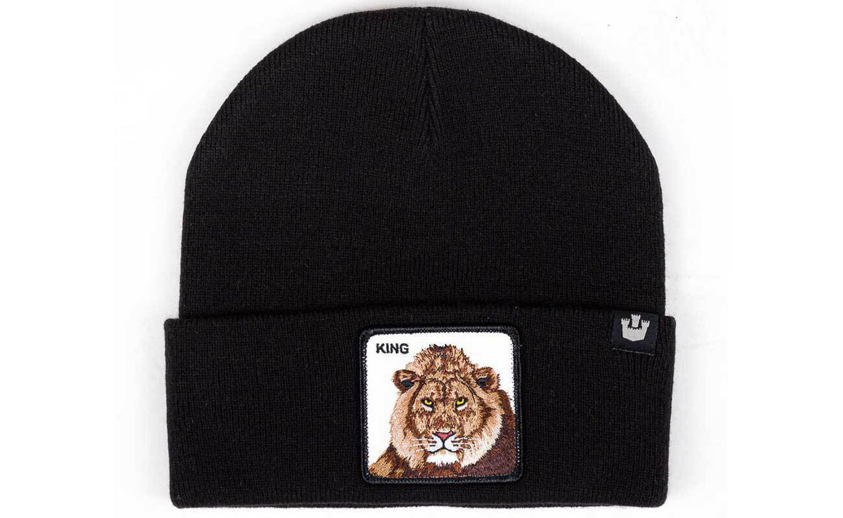 Jangle Trucker Jungle Beanie, Goorin One Bros 107-0037-BLK Animal Farm Size