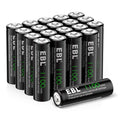 Long-Lasting Rechargeable Double 1.2 EBL Batteries Batteries (20 a AA Pack), Volts