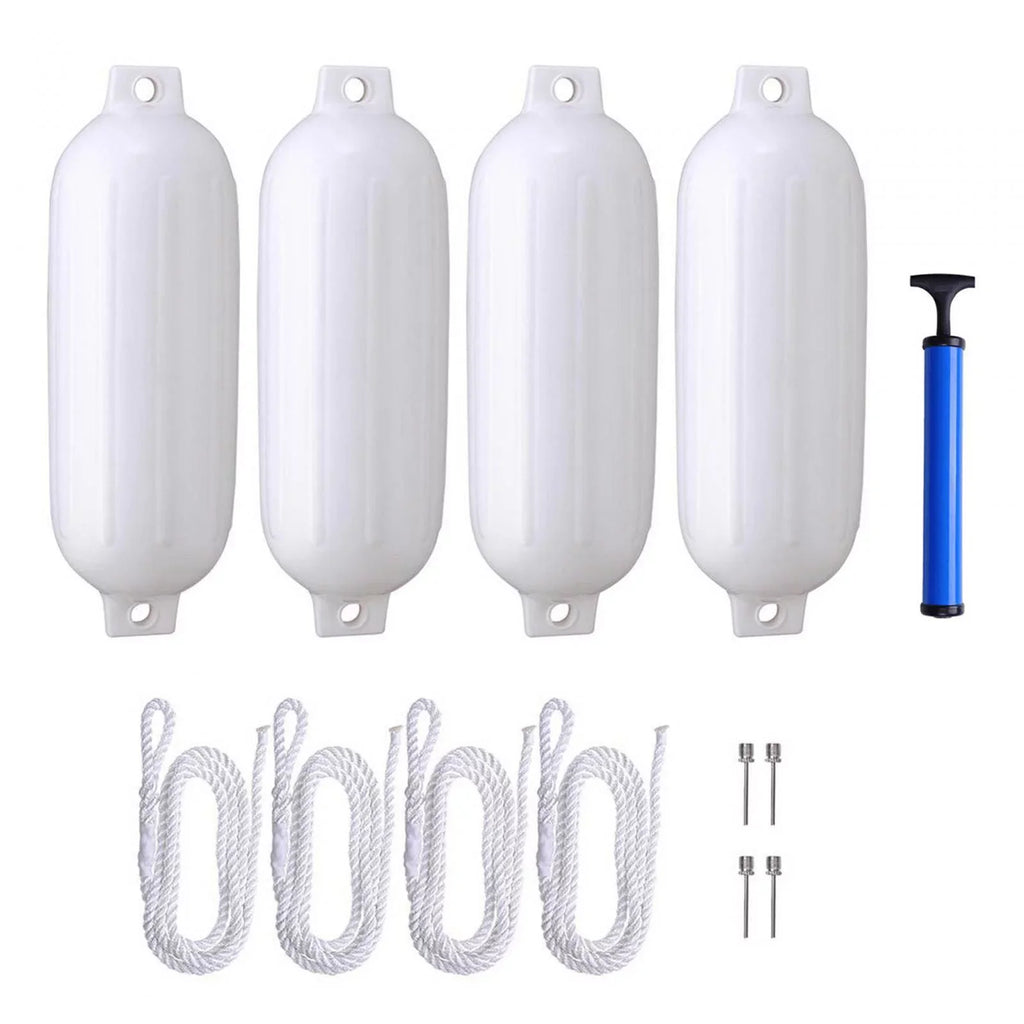 Air with Boats, Pin, Pontoon Protection Inflatable 4Pcs s, for Docking Boat Inflatable Marine Pump, Marine Boat