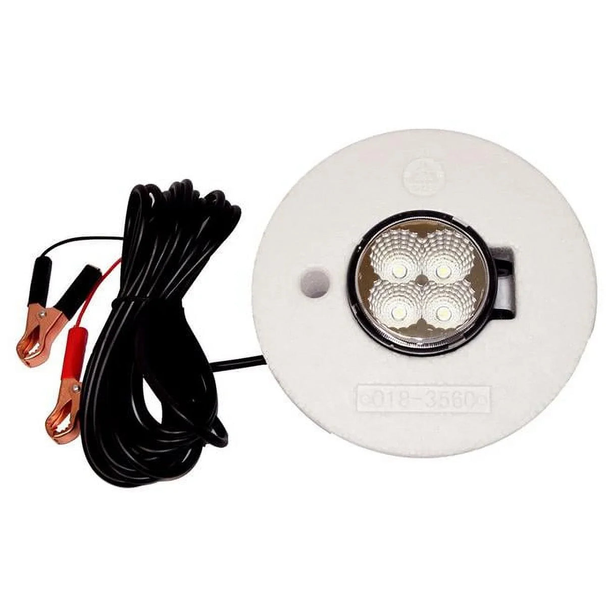 12W with - 20 - LED Light Hydro Cord, ft. White FFL12W 12V Glow Fish Floating