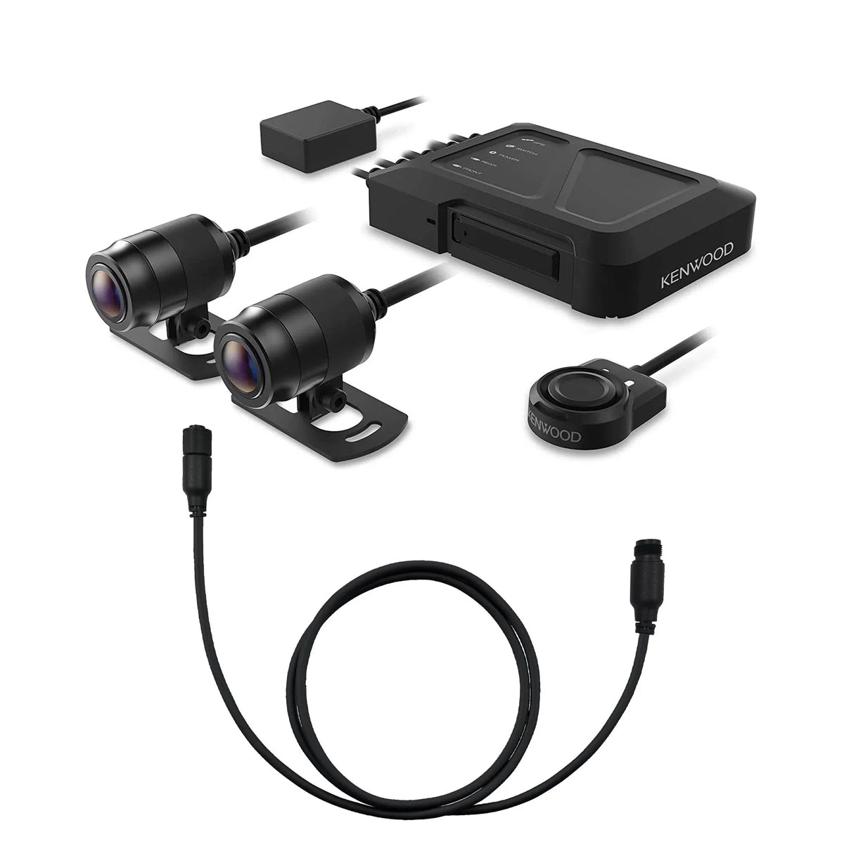 a 9ft Cable Dash Extensional with and Motorsports HD Cam STZ-RFCC300 Kenwood GPS Rear-View (3m) STZ-RF200WD Kenwood Camera with