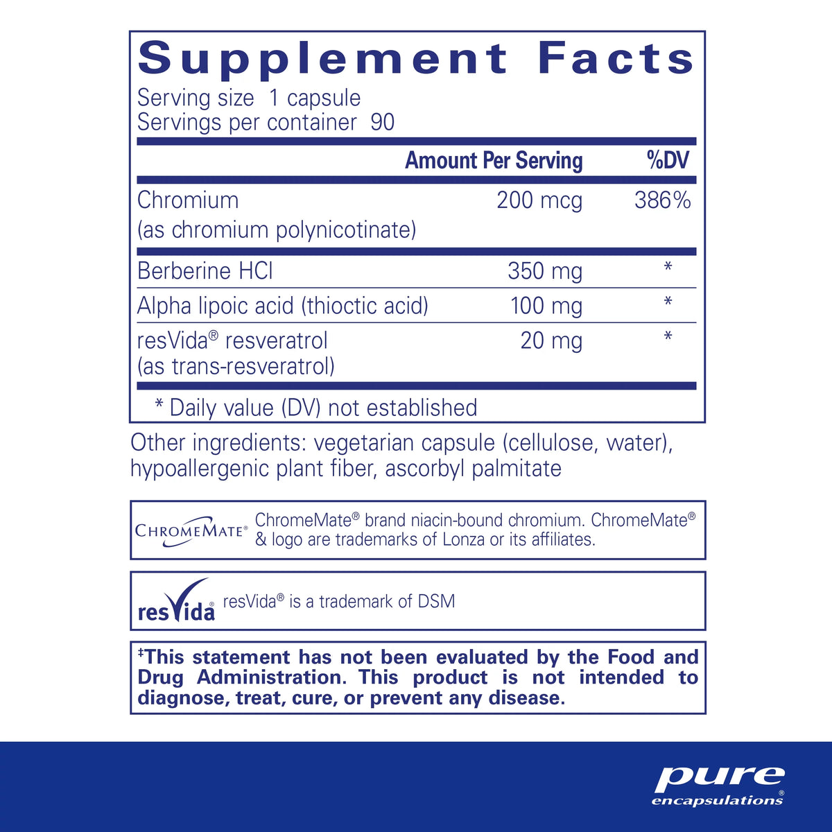 | Insulin 90 Support to Metabolic Encapsulations Xtra Pure Supplement Receptor Glucose Metabolism, | Capsules Homeostasis* Function, and