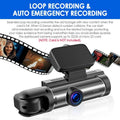 Dash with - Your Front Safety and Recording G·PEH Dual Ensure Lens Cam Inside Road