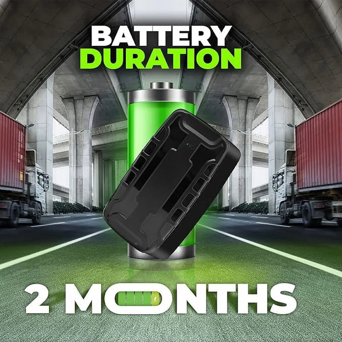 Vehicles, Tracker Alert Magnetic Long Device, and Waterproof Life. GPS Real-Time LTE 2 with Battery Hidden Ready-to-Use Tracking Car Month Devices GPS Tracker Portable Tracker, for Theft