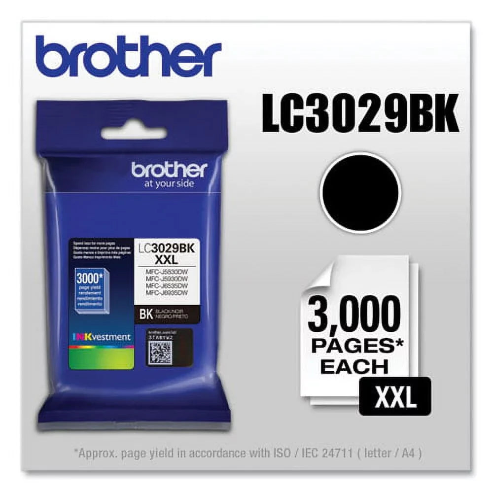 Black Inkvestment | 2 High-Yield Each Page-Yield, Super Lc3029bk 3,000 of Bundle Ink,