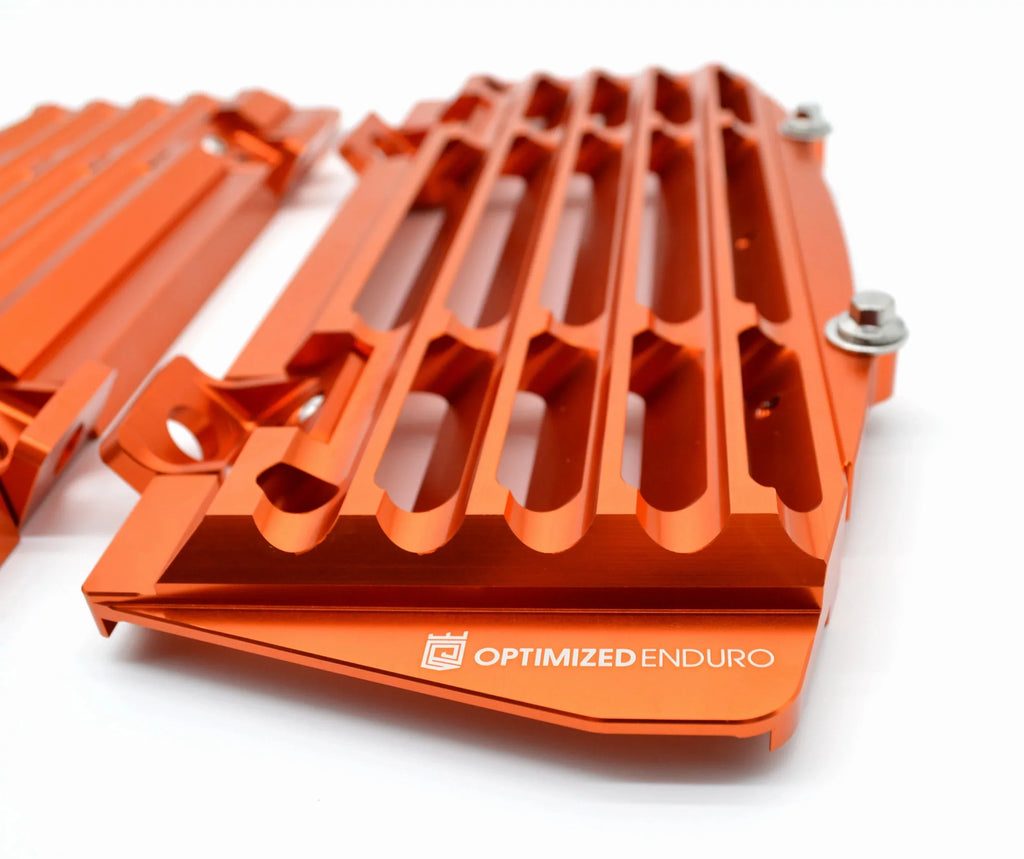 Guards Radiator for 2016-2023 Optimized (Orange) KTM Enduro
