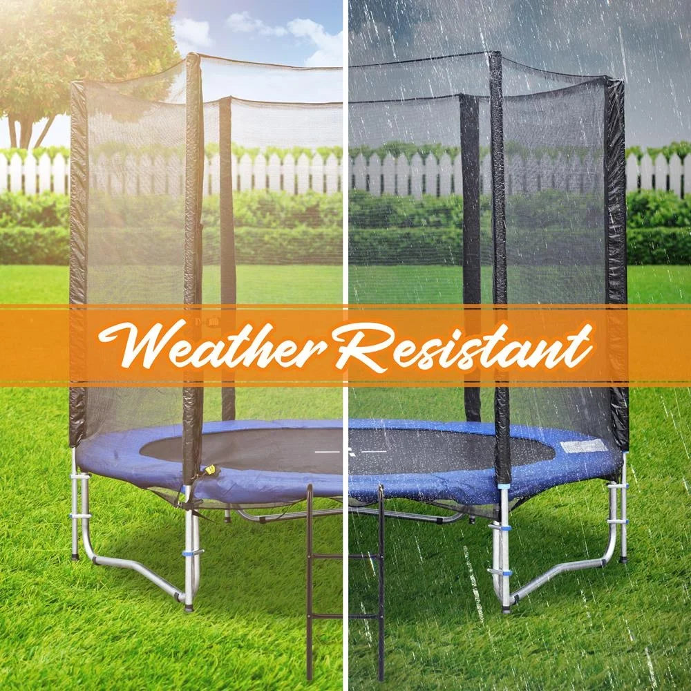 Resistant x Ladder Trampoline Trampoline 39.8’’ Galvanized 4.7’’ Safety x -inches Weather Steel 13.0’’ 2 SereneLife Step Climbing