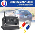 Camera, for 9600mAh Wireless Reliable Front/Rear Magnetic Backup WiFi Battery View, JahyShow