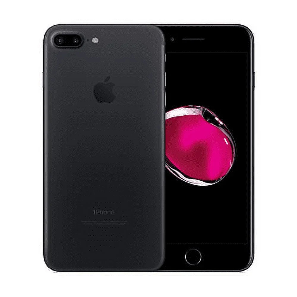 128GB Unlocked) (Used A+) Black (Fully Apple iPhone Matte 7 - A1661 Plus
