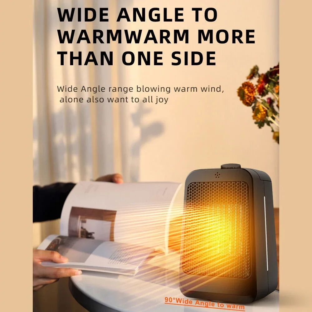 '- Space - Black JahyShow Keep Home Thermostat, Heater Modes 3 - Heater Anywhere Adjustable Portable and Warm Office