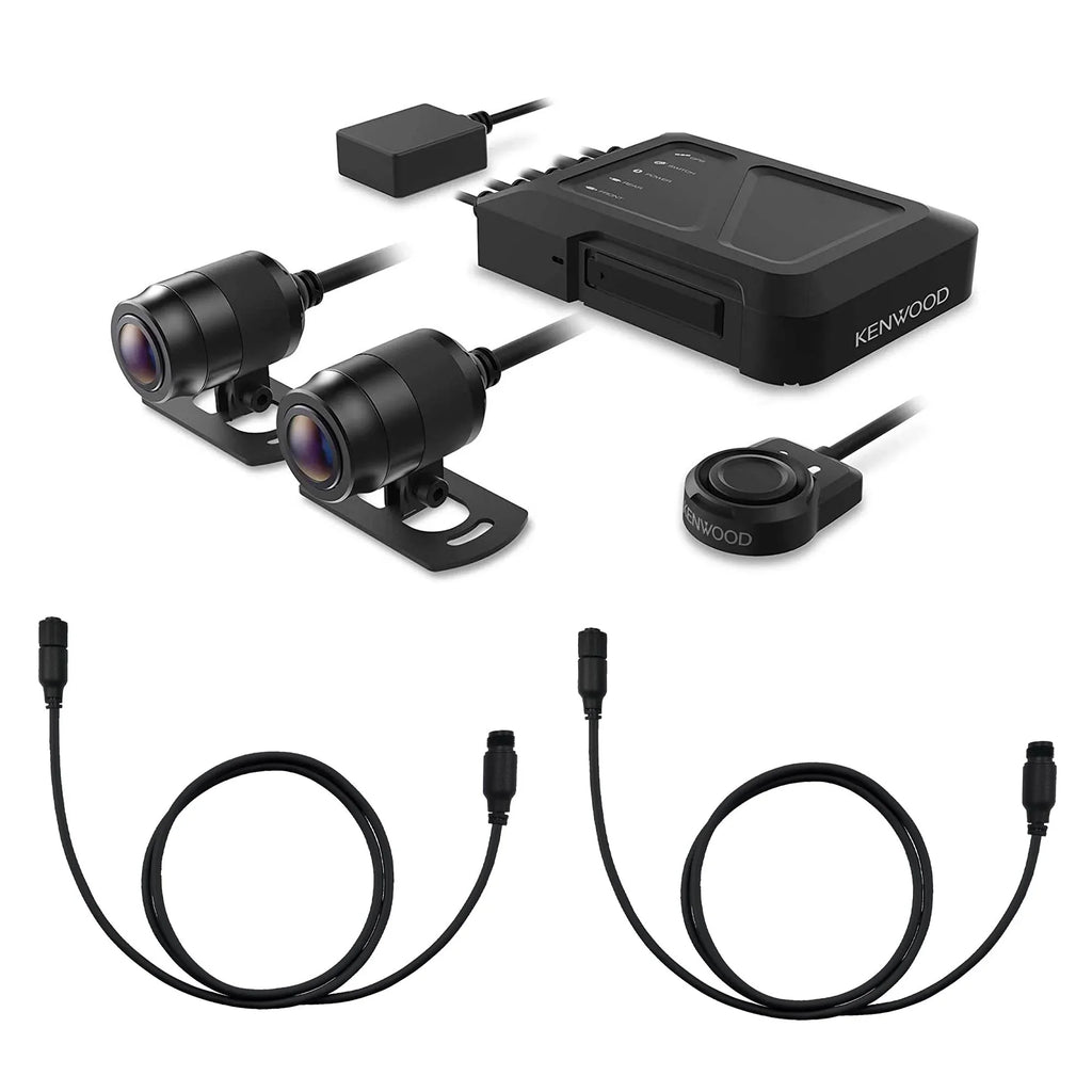 HD Dash (3m) 2 and Camera STZ-RFCC300 Kenwood Motorsports Rear-View Kenwood Extensional Cables with Cam STZ-RF200WD with GPS 9ft