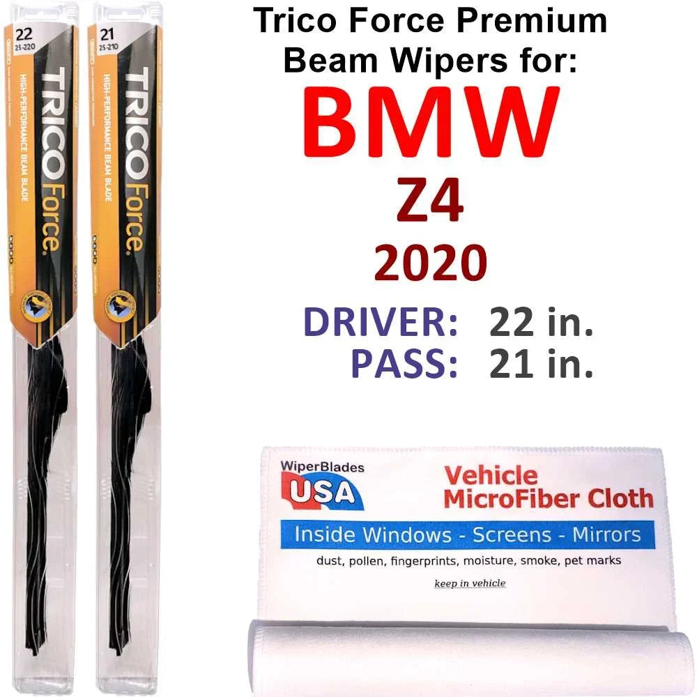 (Set of Wipers 2) Performance Z4 Beam BMW 2020