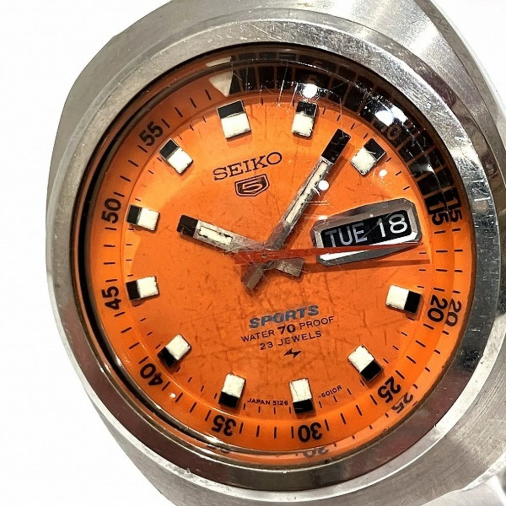 Five (Good) Men's Watch 5126-6010 Automatic Sports Seiko Pre-Owned