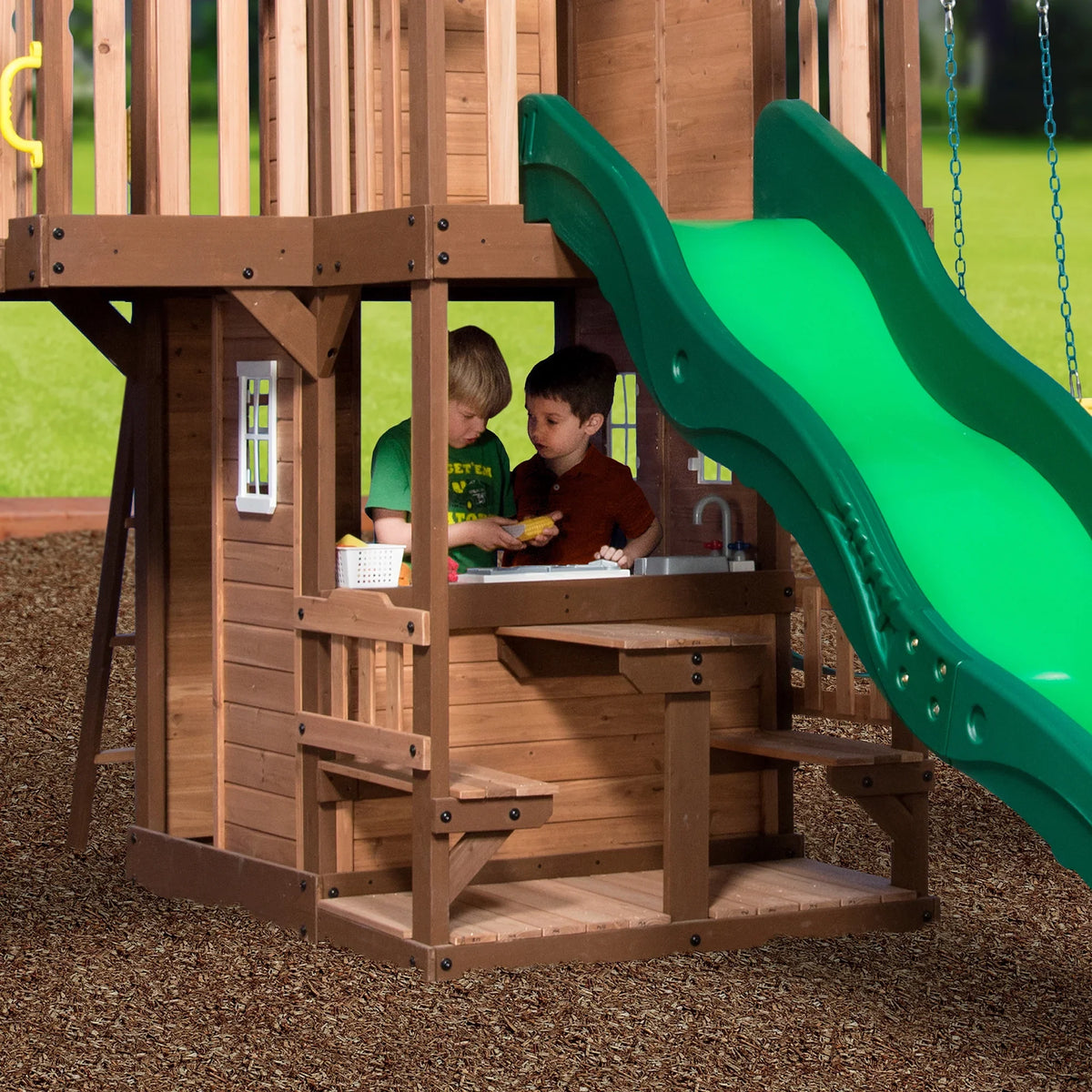 Triumph Swing Backyard Set Discovery Mount