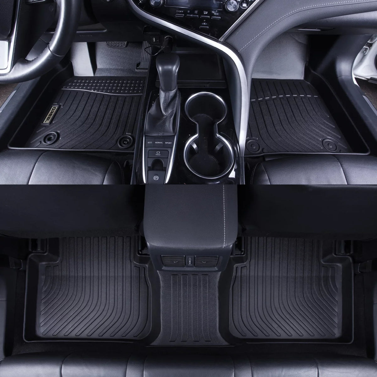 Liners Carpet Rear Odorless GV70 All for Custom 2022 Duty Fit Front Protection Floor 2023 Mats Durable Replacement Heavy Genesis Car Weather Black