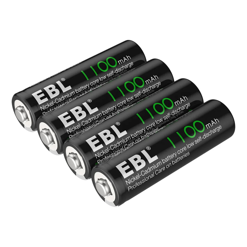 Long-Lasting Rechargeable Double 1.2 EBL Batteries Batteries (20 a AA Pack), Volts