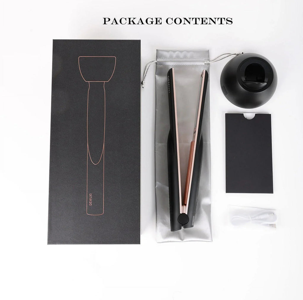 Hair Wireless Care DIMUXI Recovers Straightner, the Damaged Professional Iron, Ultrasonic Iron Hair, Portable Cold