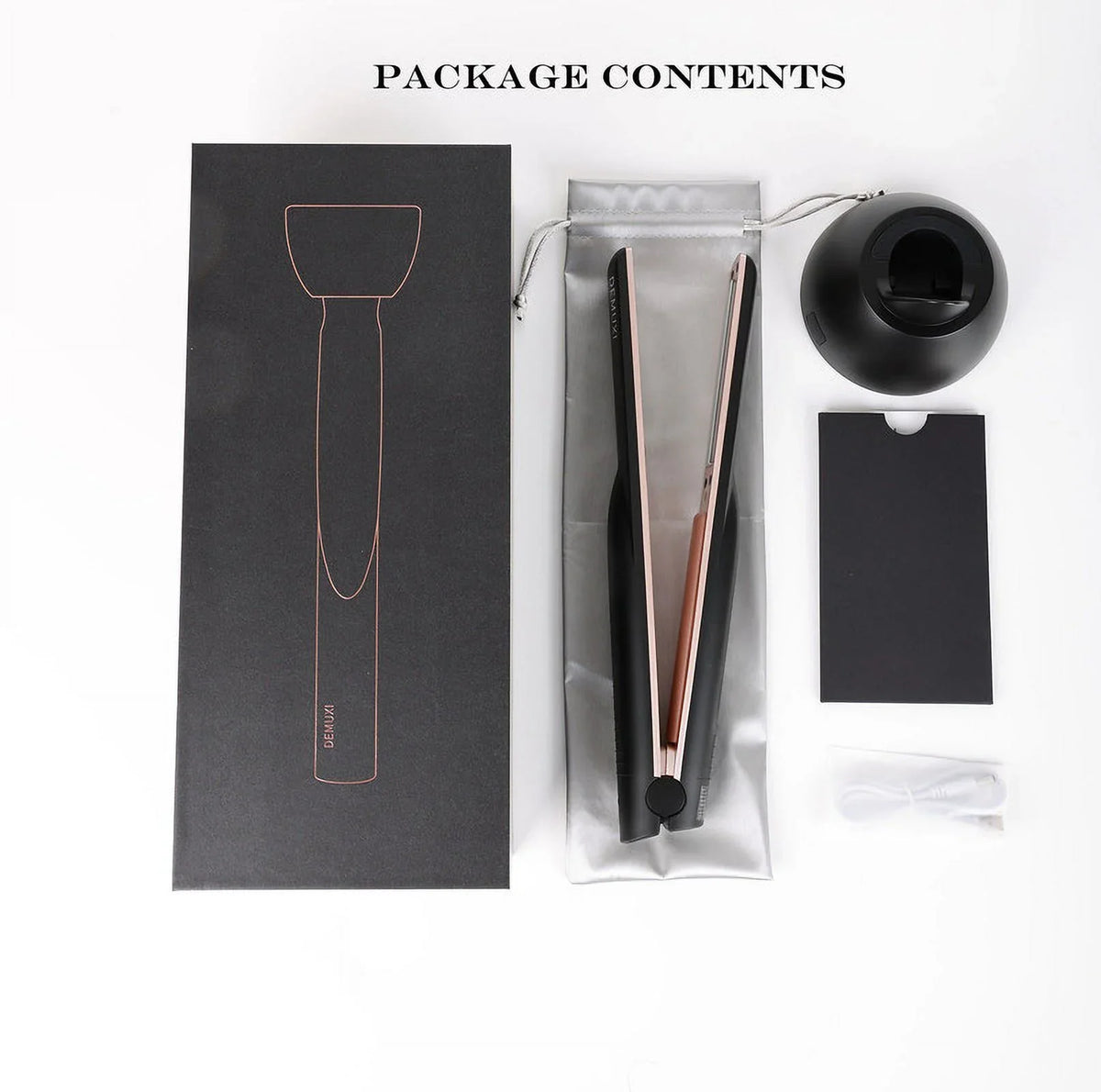 Hair Wireless Care DIMUXI Recovers Straightner, the Damaged Professional Iron, Ultrasonic Iron Hair, Portable Cold