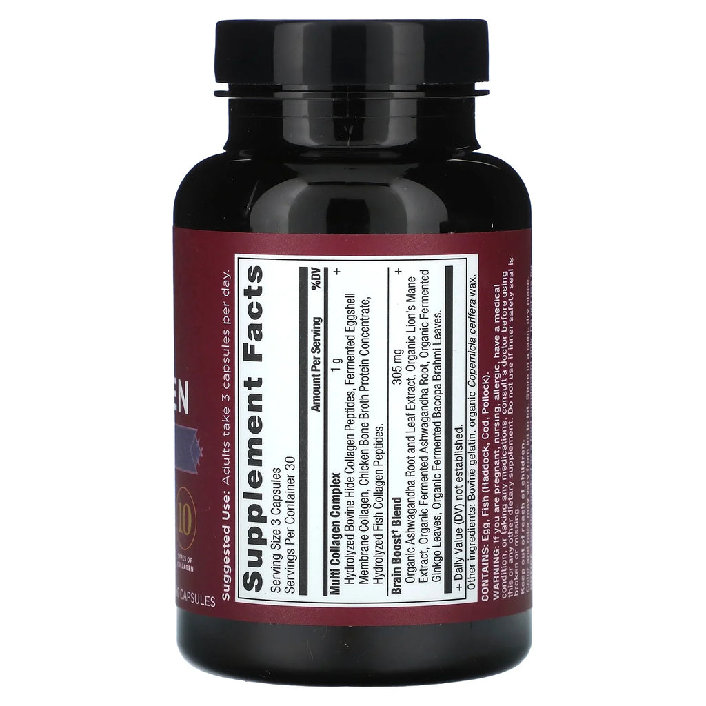Nutrition Brain Caps Multi 90 Boost Collagen Ancient
