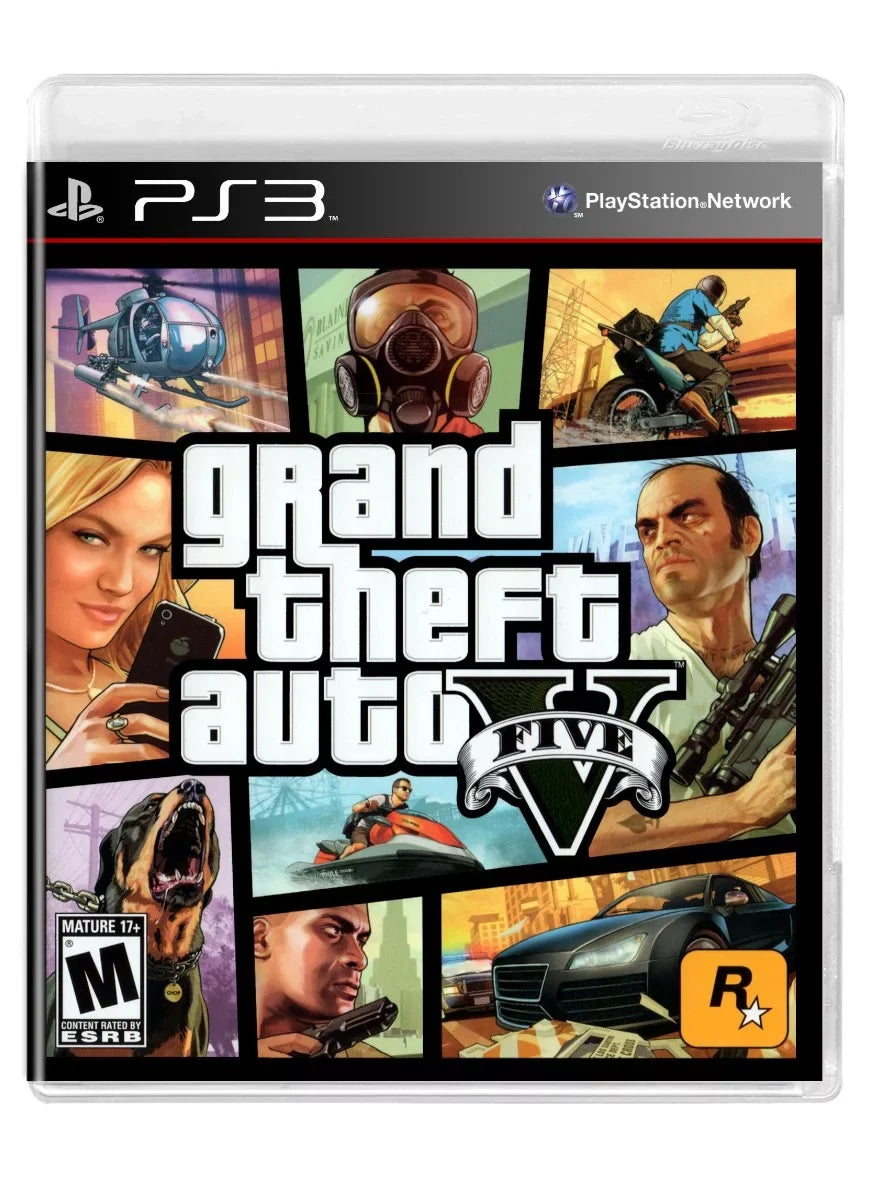 (Used) 3 - Auto Theft Used Grand V PlayStation