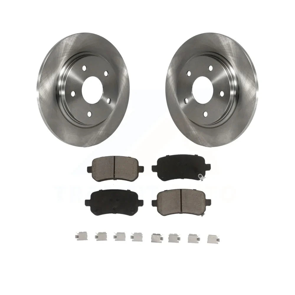 Chrysler Caravan For Country Kit Journey Brake And C/V Volkswagen Rear Grand Dodge Rotors Routan Ceramic Town Ram Auto Disc - K8C-101842 Pads & Transit