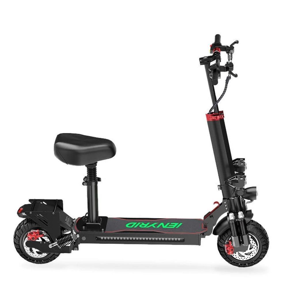IE-ES10 Folding Fast E-Scooter Electric Inches Scooter Adult Seat 10 With