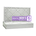 8, (6 MERV Air Purolator 14x20x1, Surface Extended Mechanical Filter, Pack) Pleated DMK80