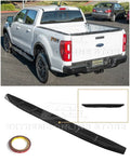 | Street Rear ALL For Trunk Ranger MATTE Series Tailgate Spoiler Replacement 2019-Present ABS Models Ford Lid - BLACK Wing Plastic