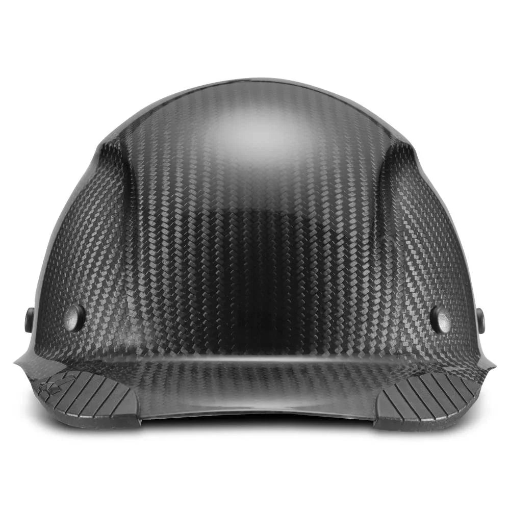 Dax Black Carbon Gloss Style Hat Fiber Cap Lift Safety Hard