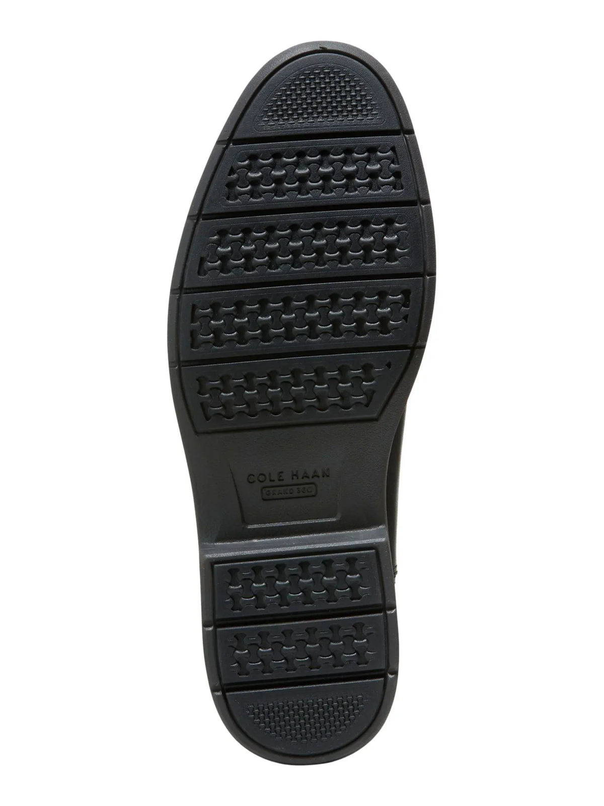 Block Goring Cushioned Pull Leather 10.5 Black Mens Round HAAN Go-to Toe Heel M Chelsea Tab GRANDSERIES COLE