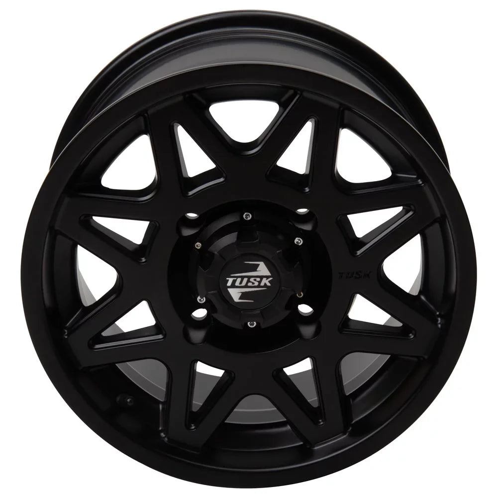 '+ 2.0 For Tintic Wheel Maverick RS 5.0 X Matte 2021-2022 Max 72 14x7 4/137 CAN-AM Tusk Smart-Shox RR Black Inch X3 Turbo