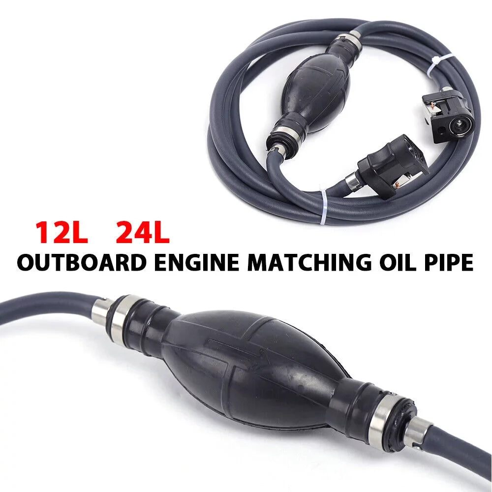 Hose Oil Line Boat Marine Inflatable Tube ZhdnBhnos Kayak Gas Tank Fuel Assembly Boat Connector Motor for Outboard