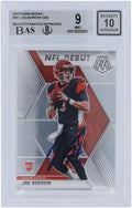 Cincinnati - Autographed Fanatics Authentic Beckett Rookie 2020 Witnessed - Certified Joe Panini Burrow Bengals Mosaic Card 9,8.5,9,9 Subgrades 9/10 Authenticated Fanatics #261